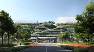 MAD Architects unveiled the MoLo | Mobility and Logistic hub near Milan