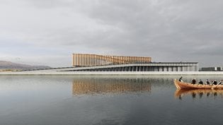 Traditional Faroese fishing boats inspire Henning Larsen's new ferry terminal and HQ in Torshavn 