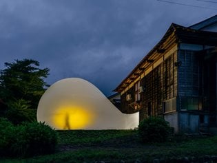 Ephemeral Bubble, Ma Yansong / MAD’s Latest Installation at the 2024 Echigo-Tsumari Art Festival
