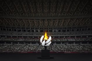Nendo’s Tokyo 2020 Olympic Cauldron is a hydrogen-powered sun