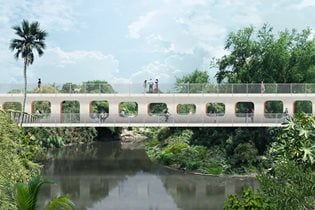 OMA Reveal Design of Jojutla Bridge in Mexico