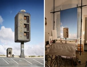 Frank Kunert’s Surreal Architectures 