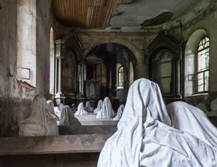 How ghosts brought back life to a little Czech church