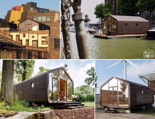Wikkelhouse: innovative cardboard living and working space