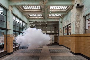 Clouds in closed spaces: could it be art, science, or photoshop?